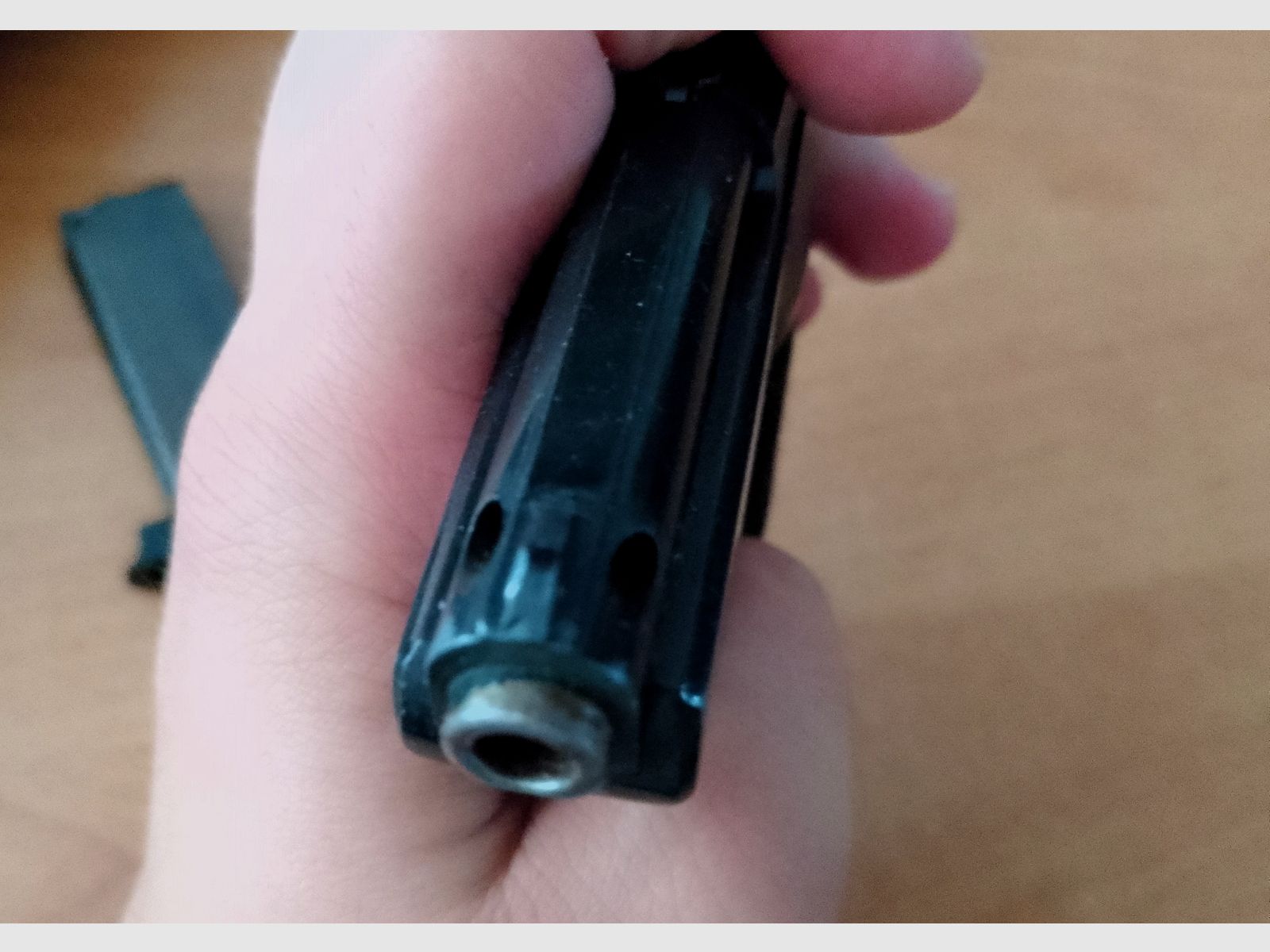 Zeldzame Rhöner SM 110A Kal. 8 mm knal in PTB 45-69 van 1969!