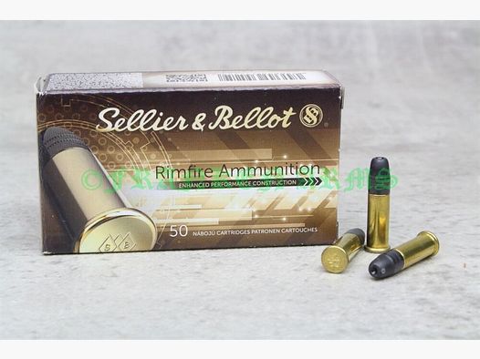 Sellier&Bellot .22 lr. Subsonic HP 40gr. 2.6g 50 pieces tiered prices