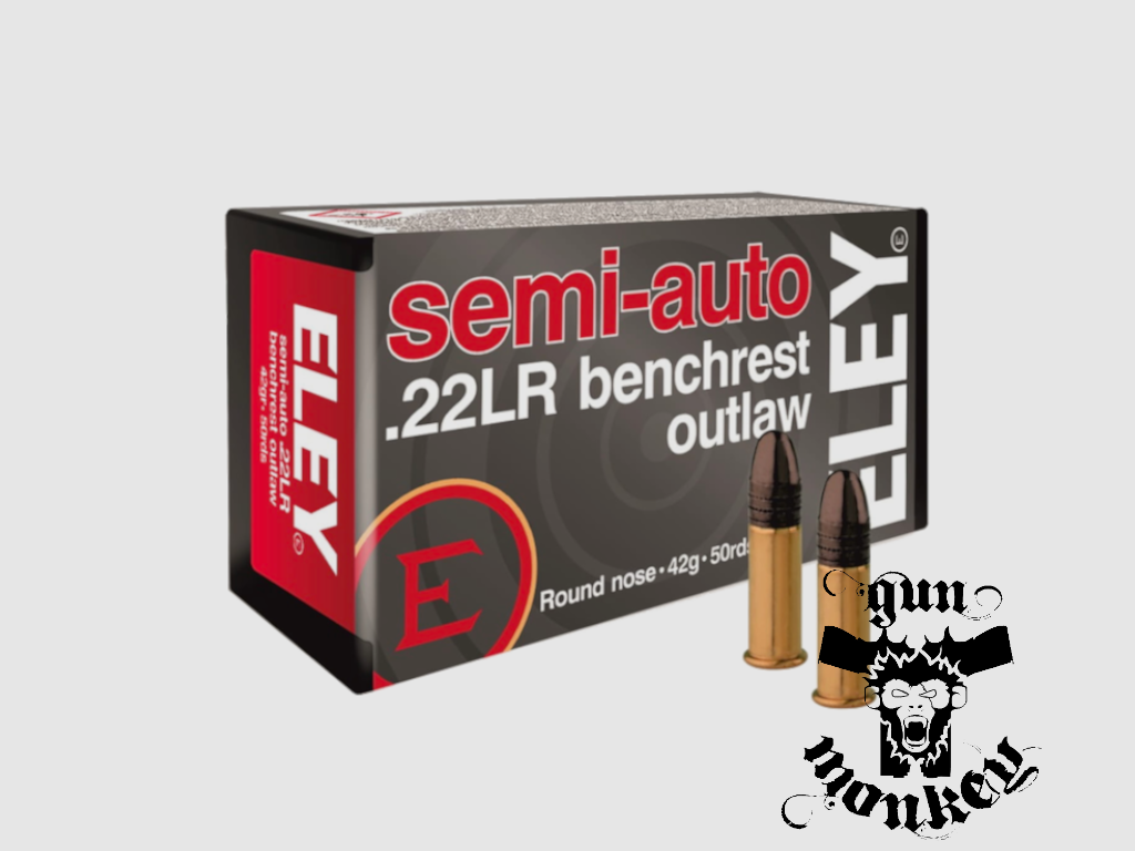 Amunicja ELEY Benchrest Outlaw 2,72g/42gr kal. 22LR (1op=50szt)