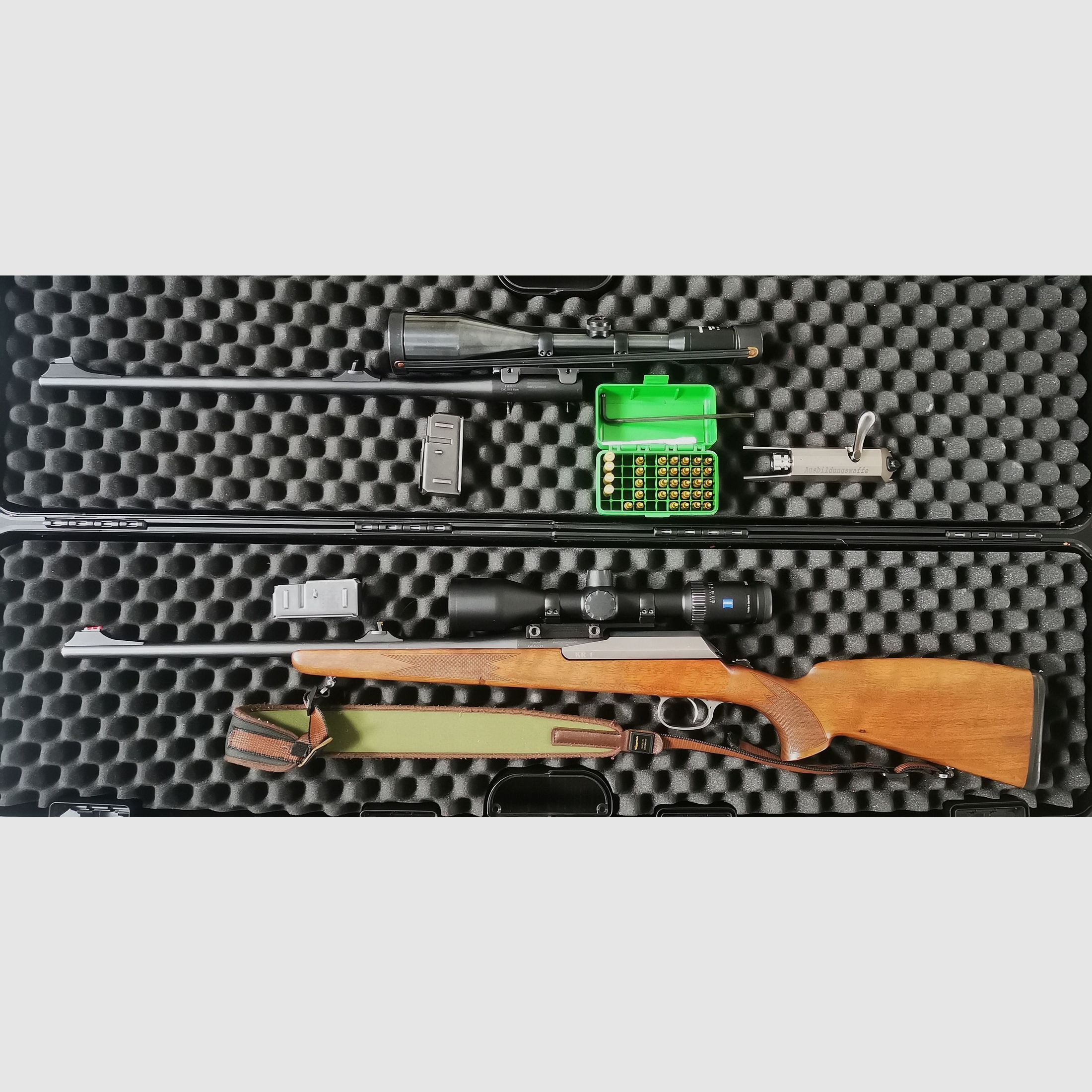 Merkel KR1 in 8x57 IS e canna intercambiabile in 222 Rem