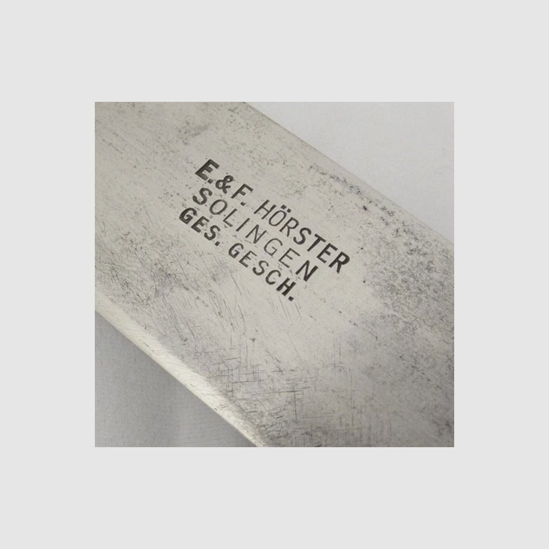 Oryginalny nóż do jazdy HJ z mottem z Wk2 (Horster Solingen)