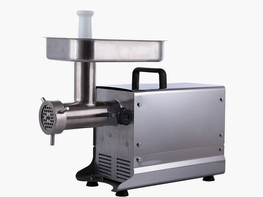 Finnvacum Picadora de Carne de Acero Inoxidable N° 12, 550W | 180-200 kg/h