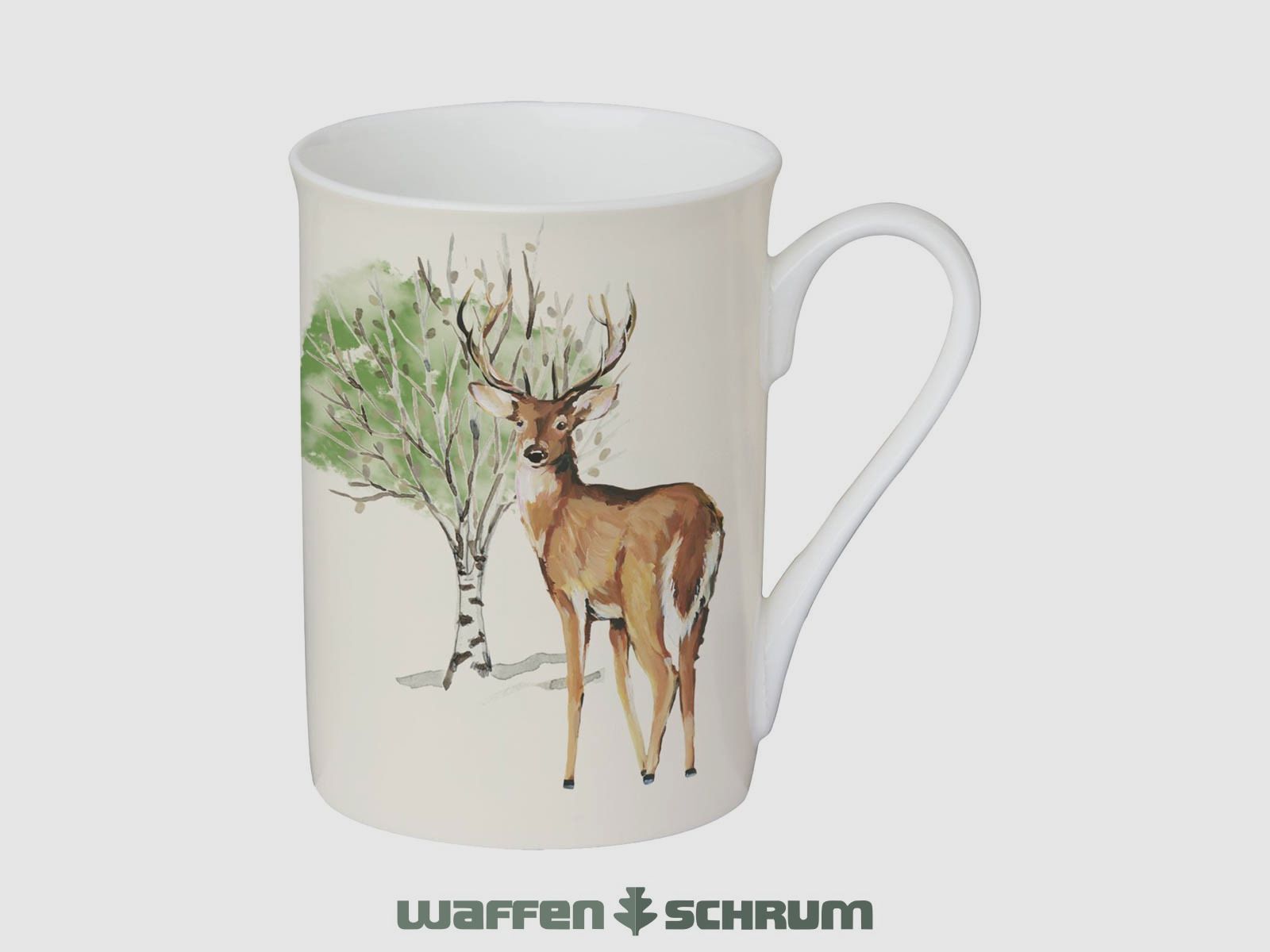 Fritzmann Kaffebecher Porzellan Deer Grove