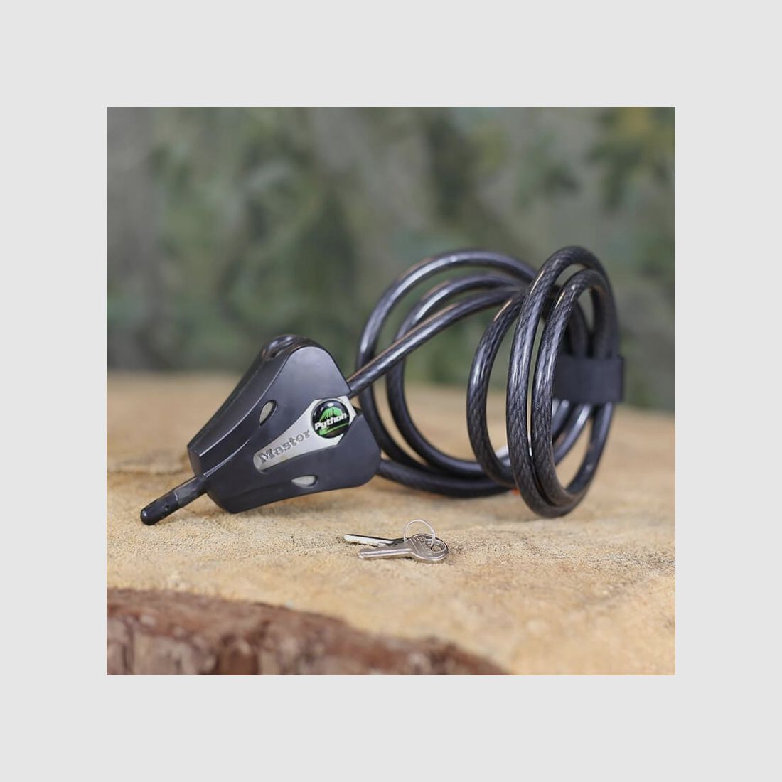 Cable lock for trail camera, image 1 of 2