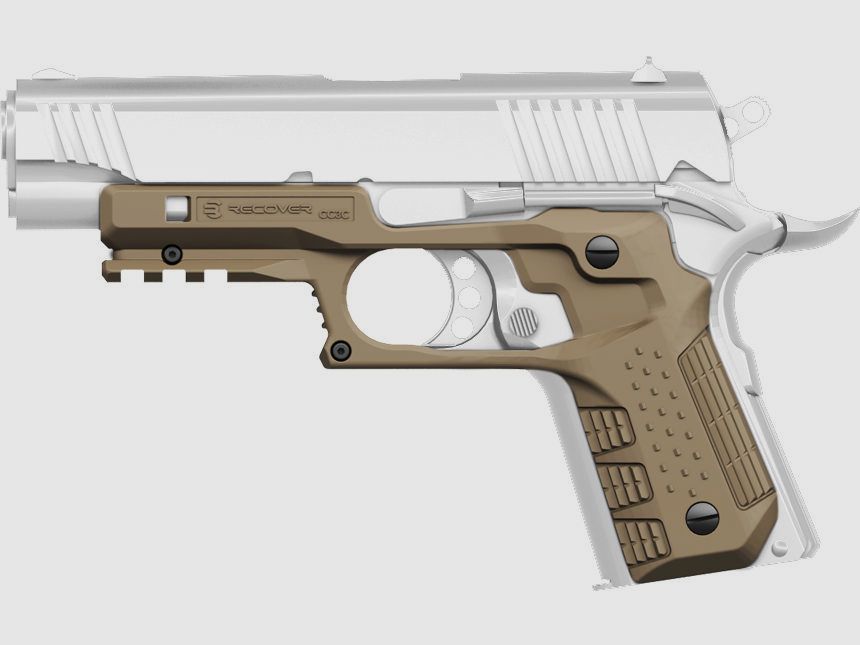 Recover Grip & Rail System für 1911 Compact