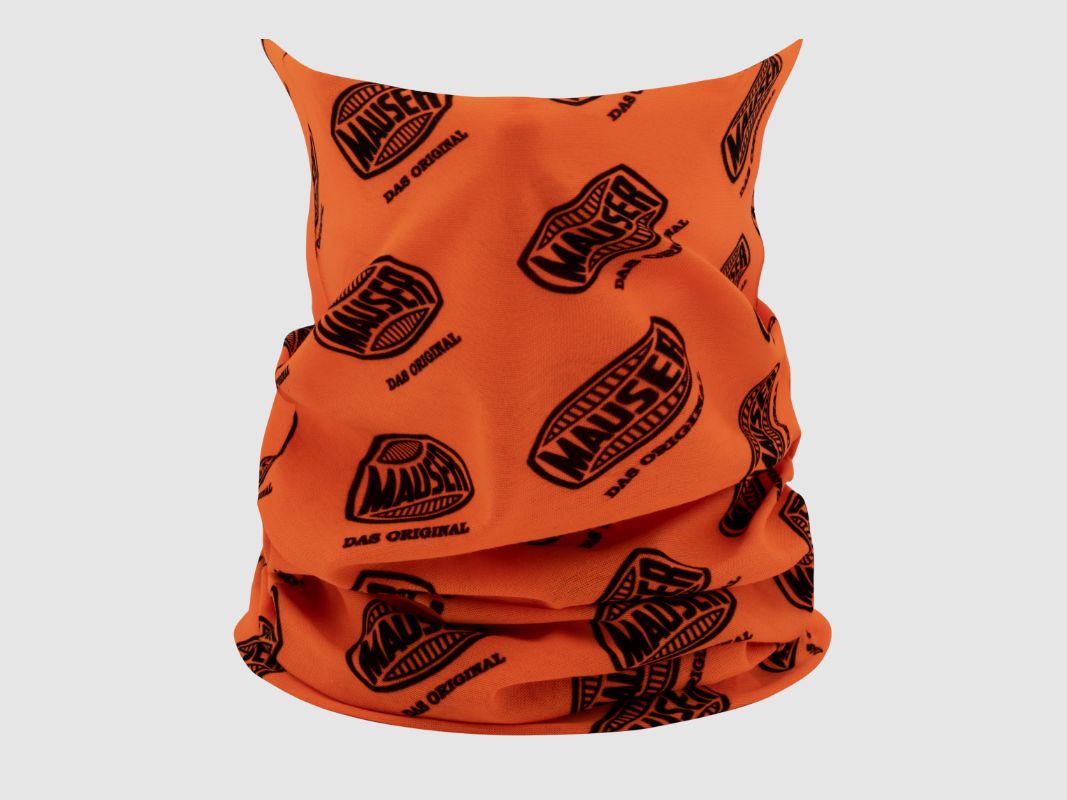Mauser Logo-Schornstein orange/schwarz
