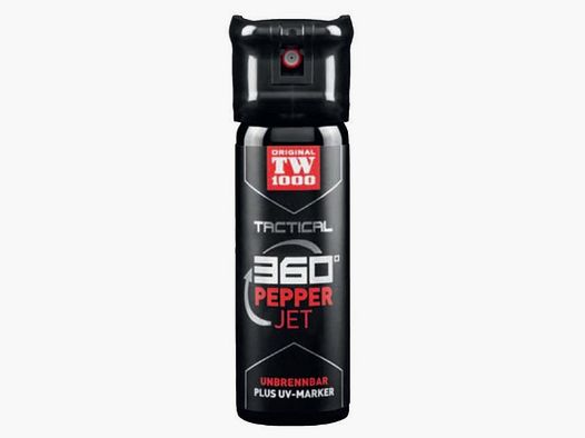 Pfefferspray TW1000 Tactical Gel, 45 ml 360°, UV-Marker
