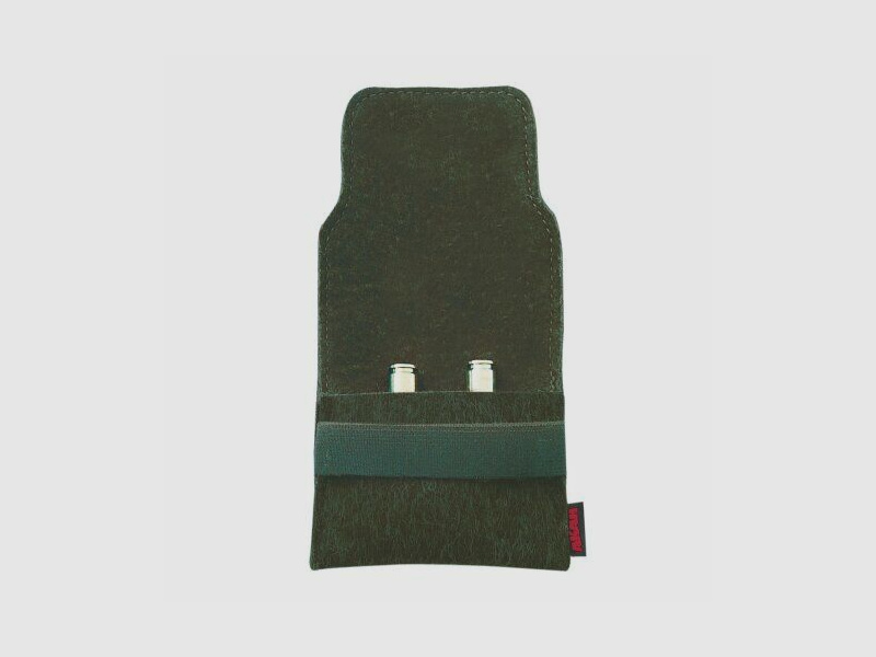 AKAH felt cartridge case for 3 bullet/2 shot cartridges
