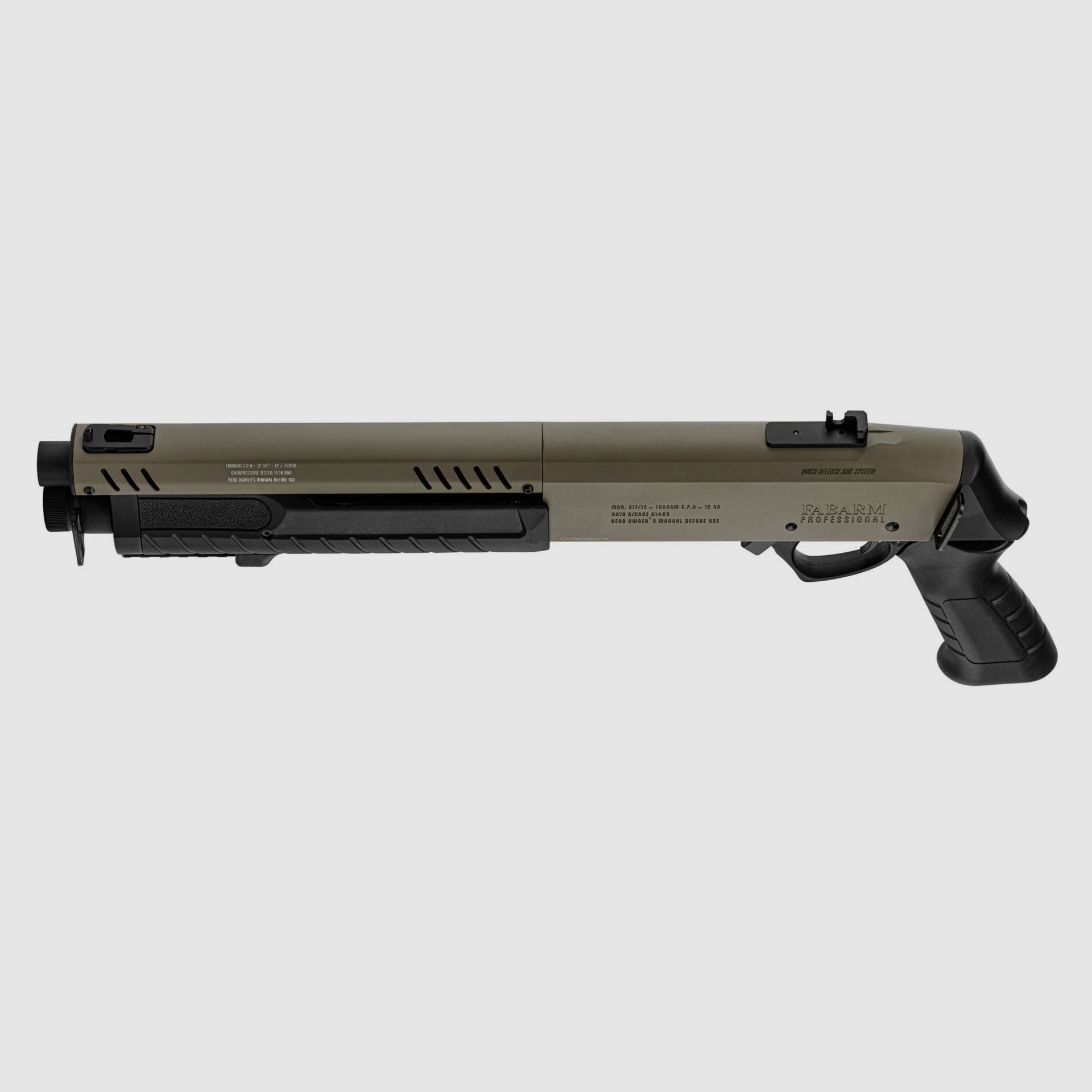 FABARM STF12 Initial krótki US Tan 6mm - Airsoft Gas wolny od 18 Nowy towar dostępny w magazynie