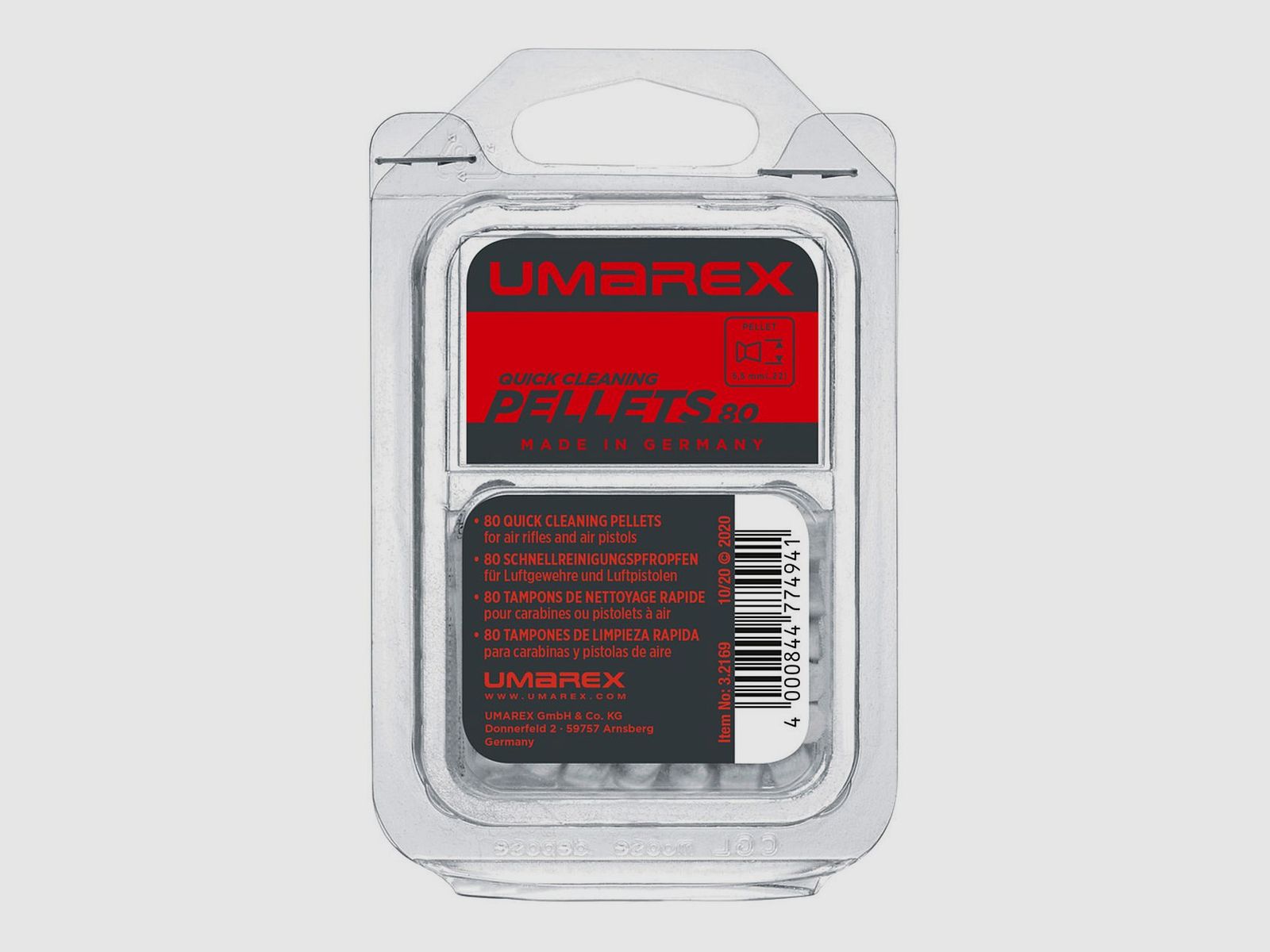 Tappi di pulizia rapida Umarex 100 pz. Calibro 5,5mm