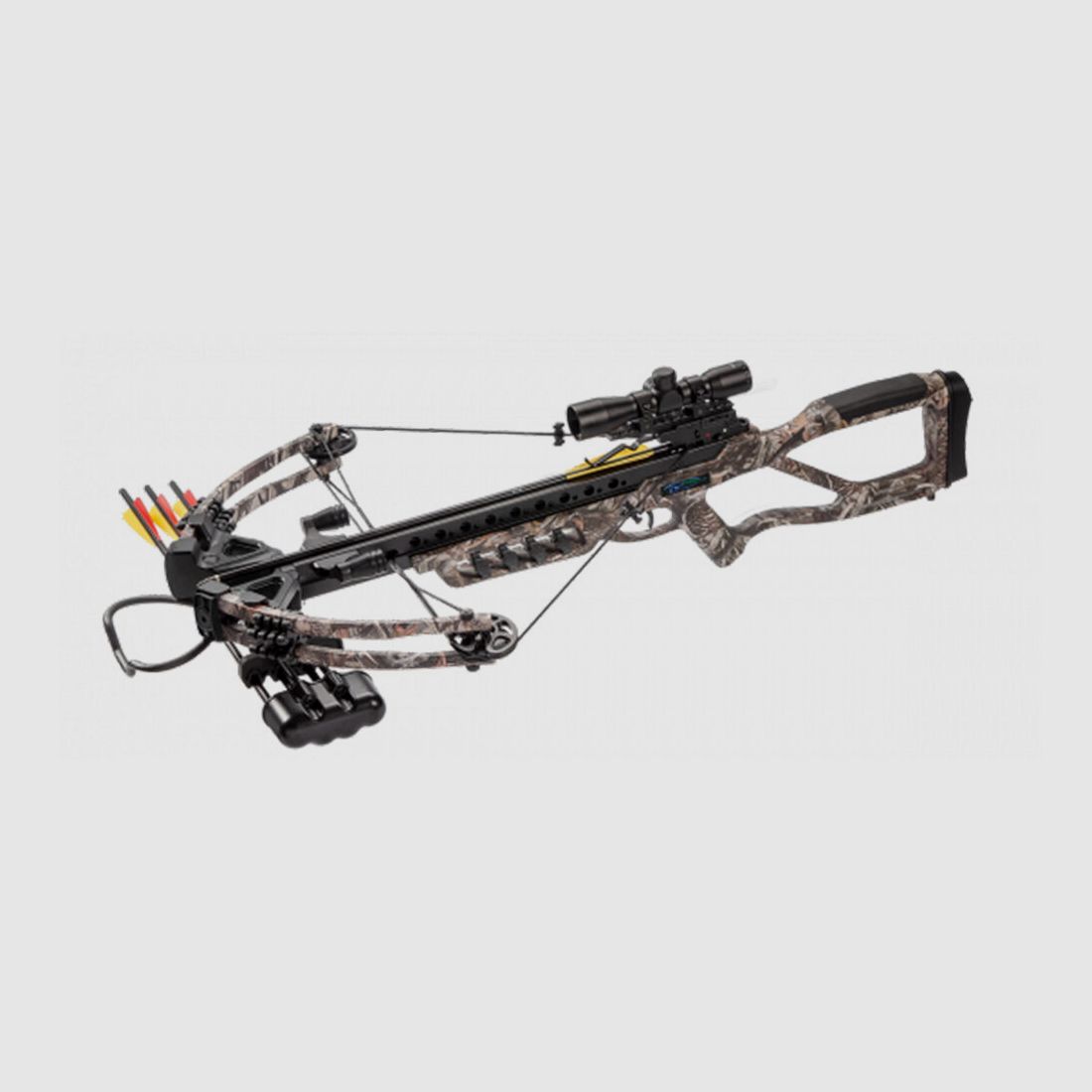 Man Kung Man Kung XB86 Fighter 185 lbs Compound Crossbow camo- SET