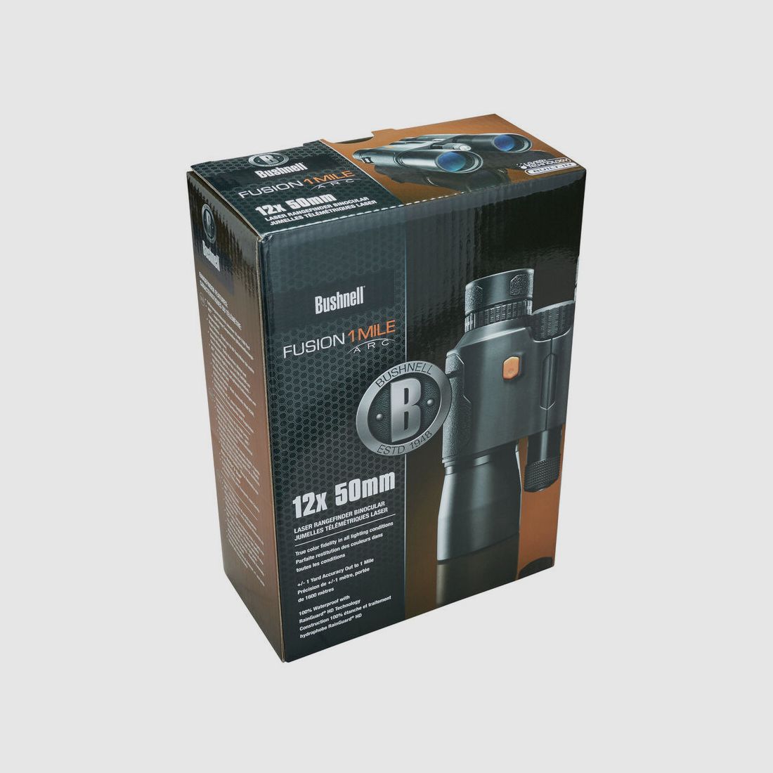 Bushnell Fusion 1 Mile ARC 12x50mm Fernglas mit Laser Entfernungsmesser
