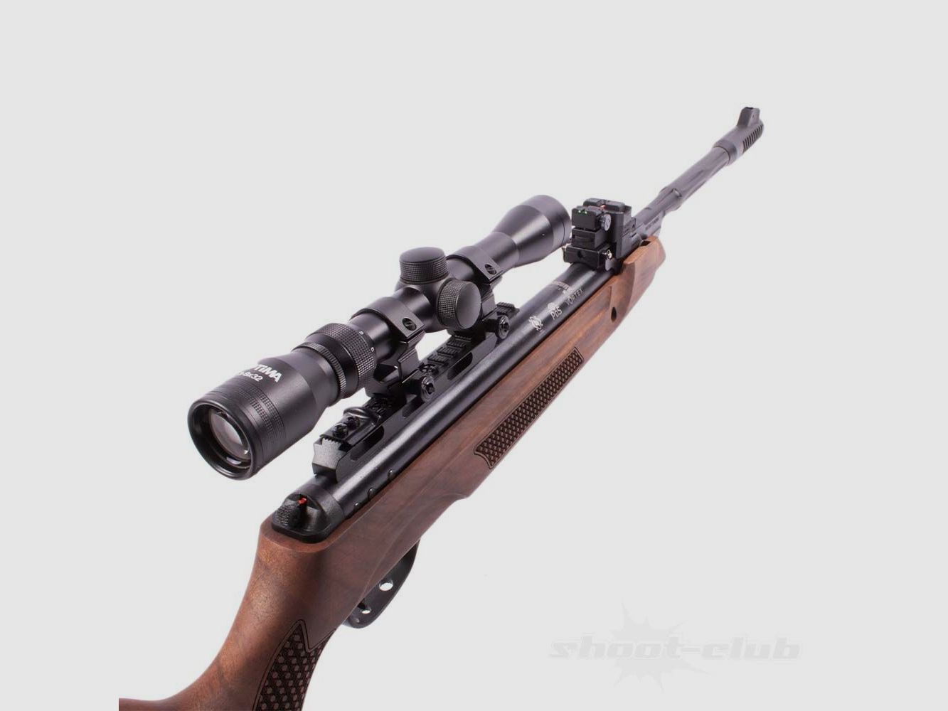 Mercury Speedfire Luftgewehr Set 4,5mm Diabolo inkl 3-9x32 Zielfernrohr