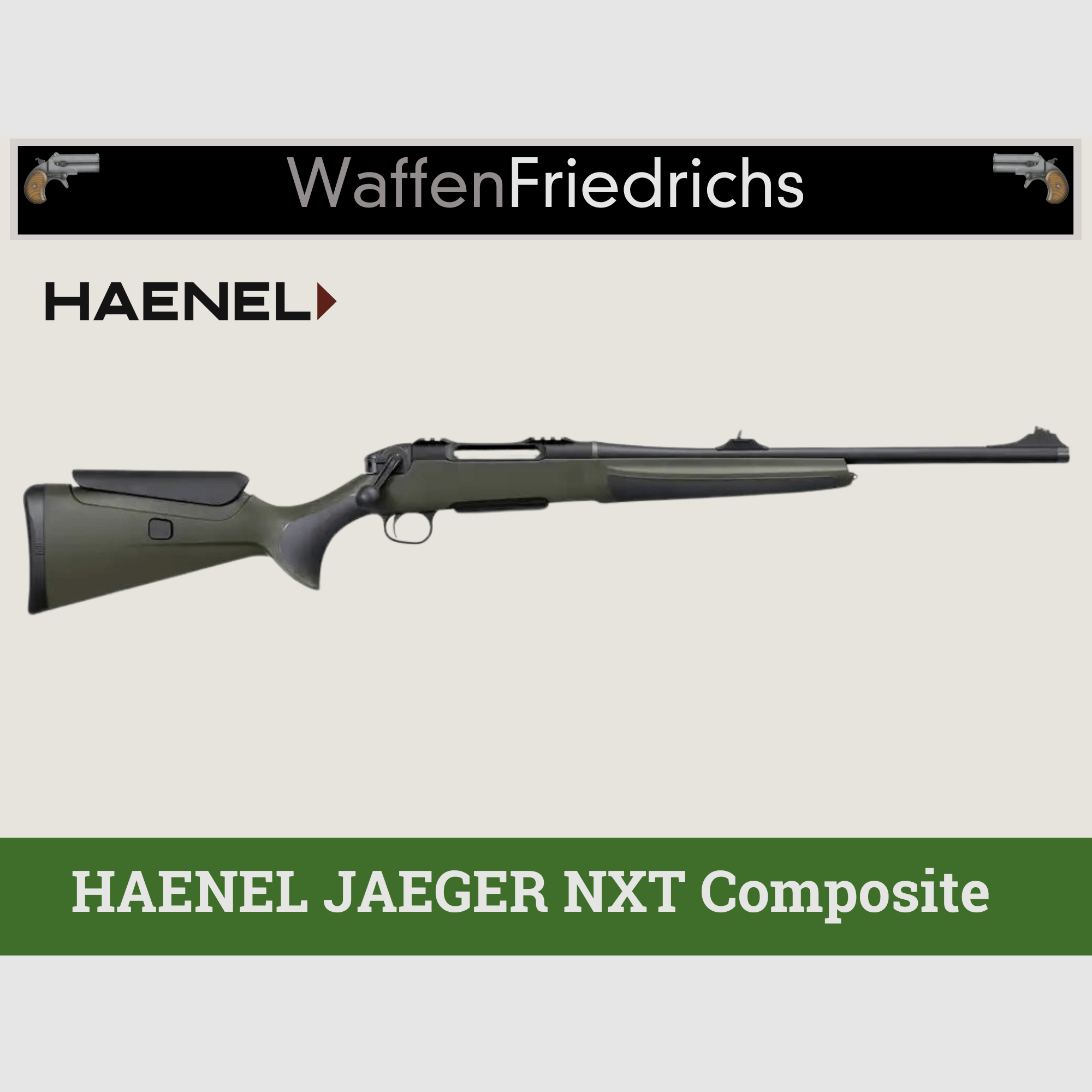 HAENEL Jaeger NXT Nxt Composite - WaffenFriedrichs