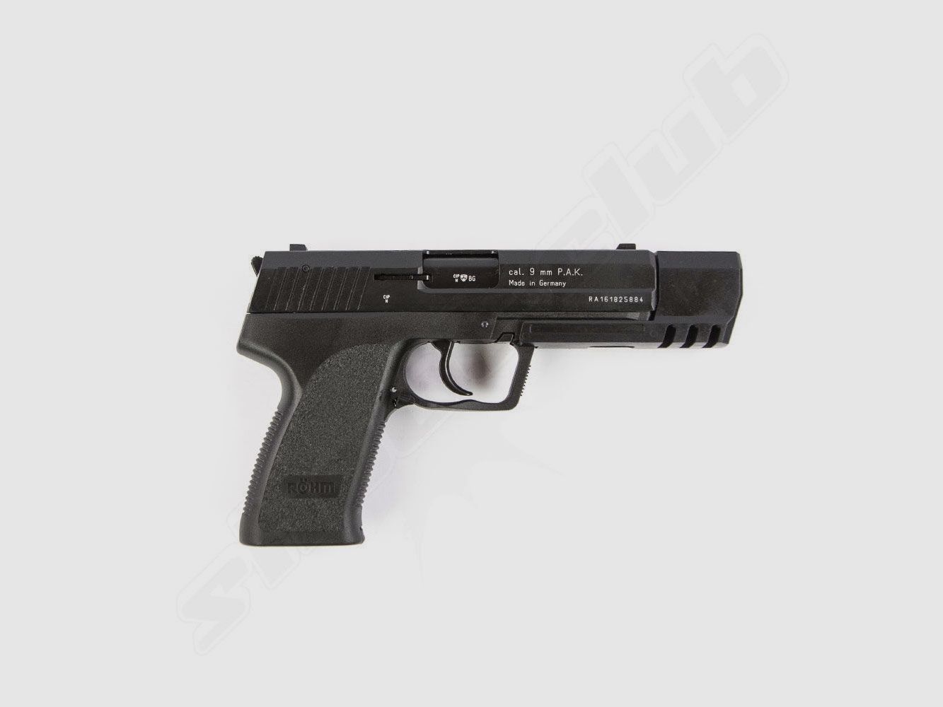 Röhm RG 96 MATCH Schreckschusspsitole 9 mm brüniert inkl. Platzpatronen