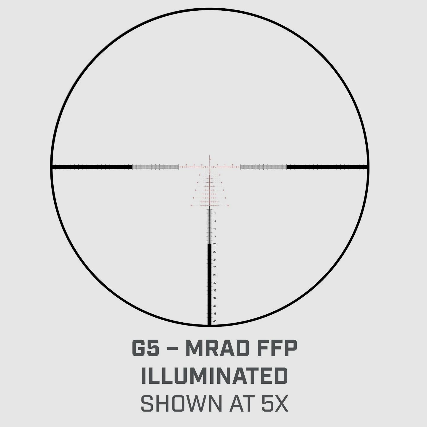 Bushnell Match Pro ED 5-30x56 lunette de tir – réticule G5i FFP – MRAD