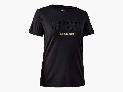 Deerhunter Lady Jubilee T-Shirt Dama Negro 48