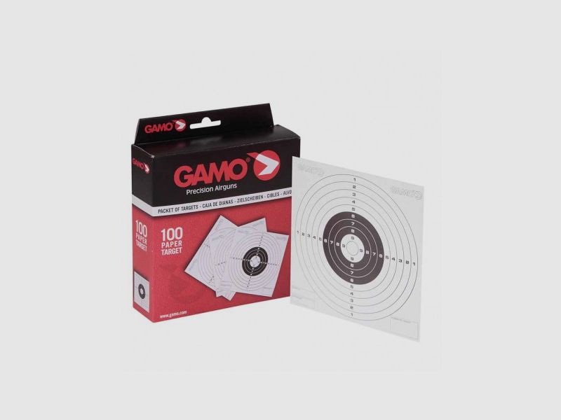 Box mit 100 Gamo Zielscheiben, Bild 1 von 2
