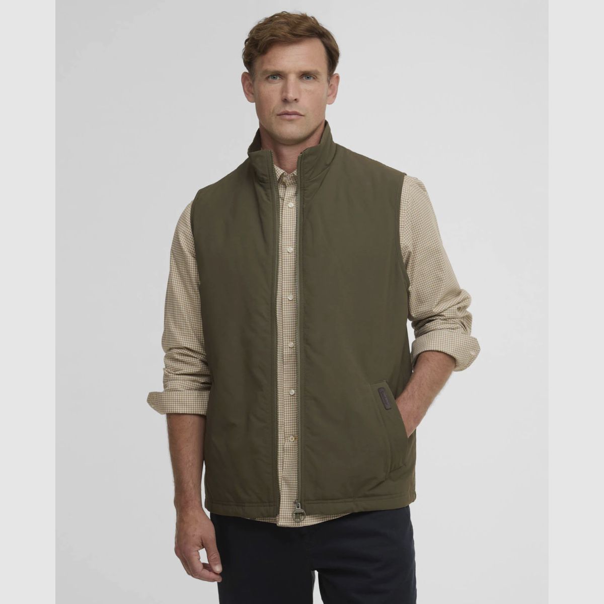 BARBOUR Chaleco Hepscott Olive