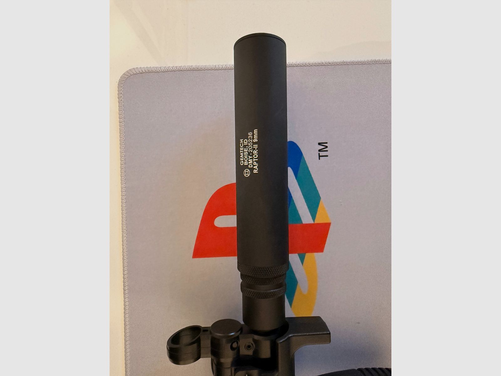 Heckler & Koch MP5K-PDW cal.4,5mm Stahl BB Co2 & Madbull Raptor Silencer