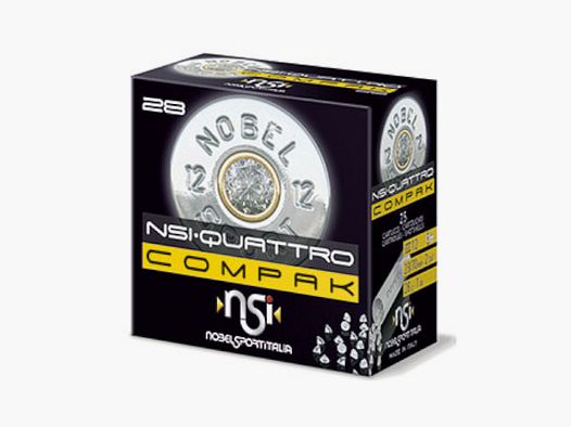 NOBEL SPORT ITALIA – Cartouches à plomb – NSI4 COMPAK PLOMB N°8,5 28G