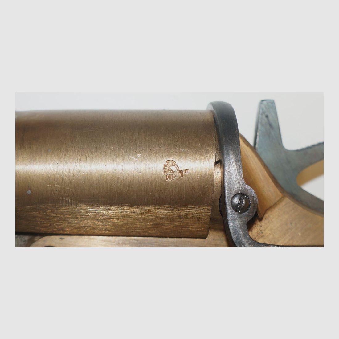 Schermuly Limited Rettungsleinenpistole, Schermuly Pistol Rocket Apparatus (SPRA), mit Trage- bzw. Haltegriff