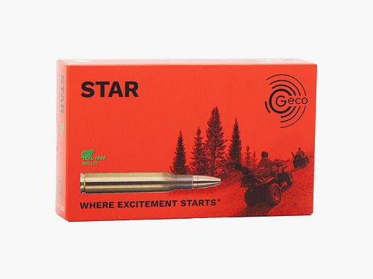 Geco 7X64 STAR 9,1g/140grs Büchsenpatronen Bleifrei