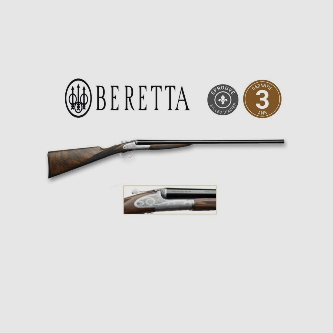Bockdoppelflinte BERETTA Juxtapose 486 Kal. 20/76