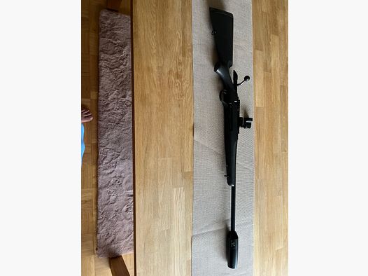 Repetieret Hähnel Jäger 10 mit Schalldämpfer und Leuchtabsehen