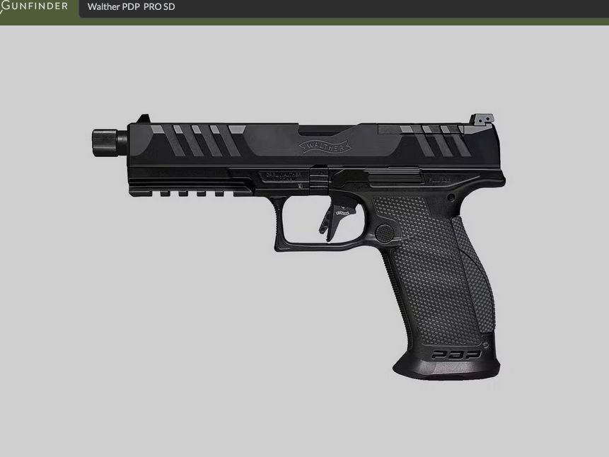  Walther PDP Full Size OR 5,1" Pro SD 