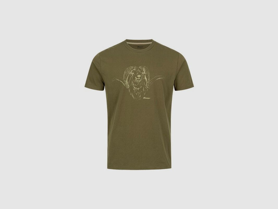 Blaser T-Shirt Maurice dunkel oliv