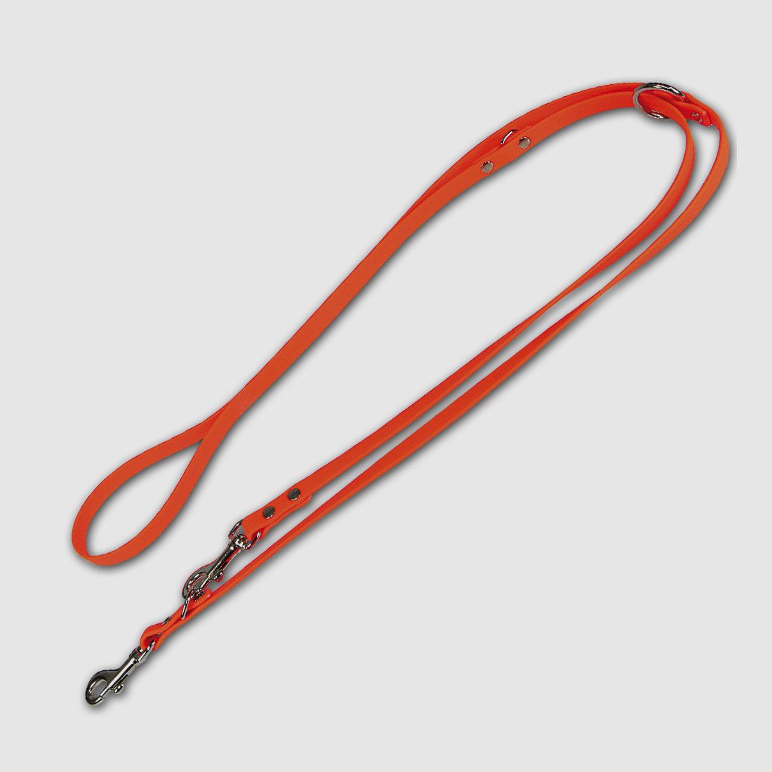 Führleine BioThane Breite 13mm - Länge 2m orange