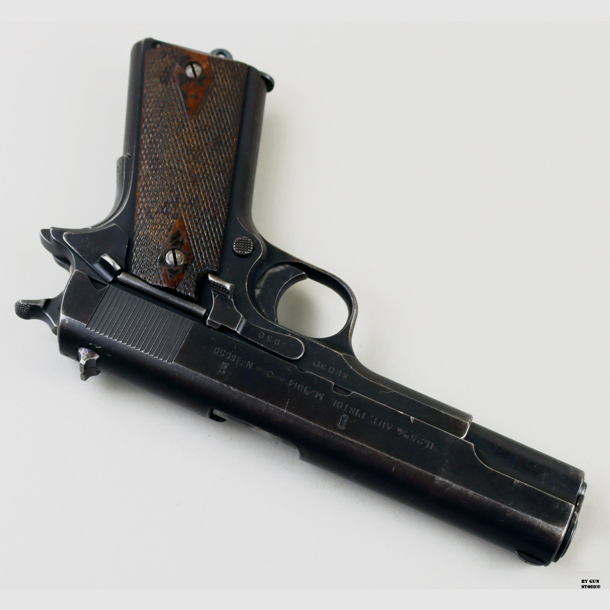 Pistole Kongsberg Vaapenfabrikk mod. AUTOMATISK PISTOLE M/1914 Kal. 45 Acp Matr. 18050, Bild 5 von 15