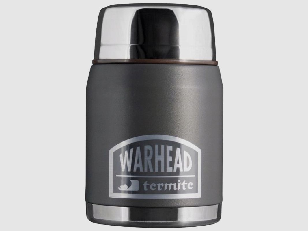 TERMOS OBIADOWY TERMITE WARHEAD VACUUM JAR GREY / BROWN 0,46L, image 1 of 2