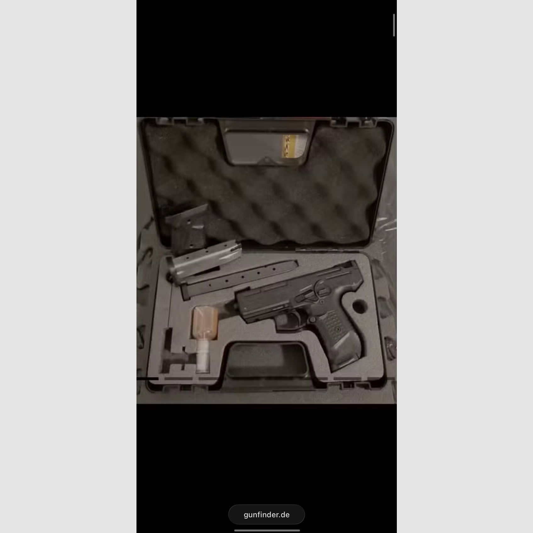 VK Zoraki 925 + Zoraki 914 Umrüst Kit Schwarz PTB 1005