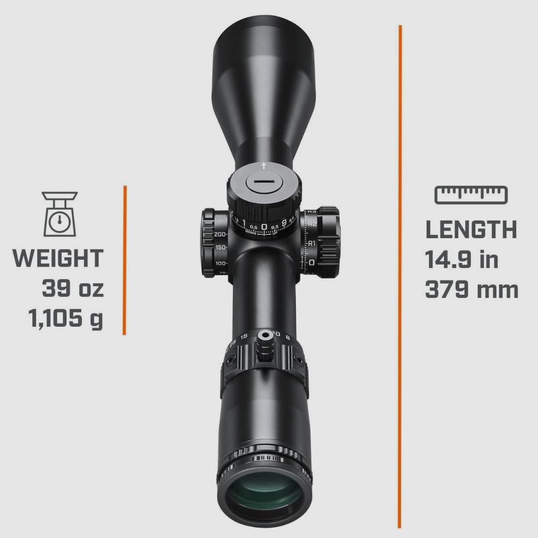 Langafstandsc scope BUSHNELL XRS3 BLACK ELITE TACTICAL ED- PRIME 6-36x56