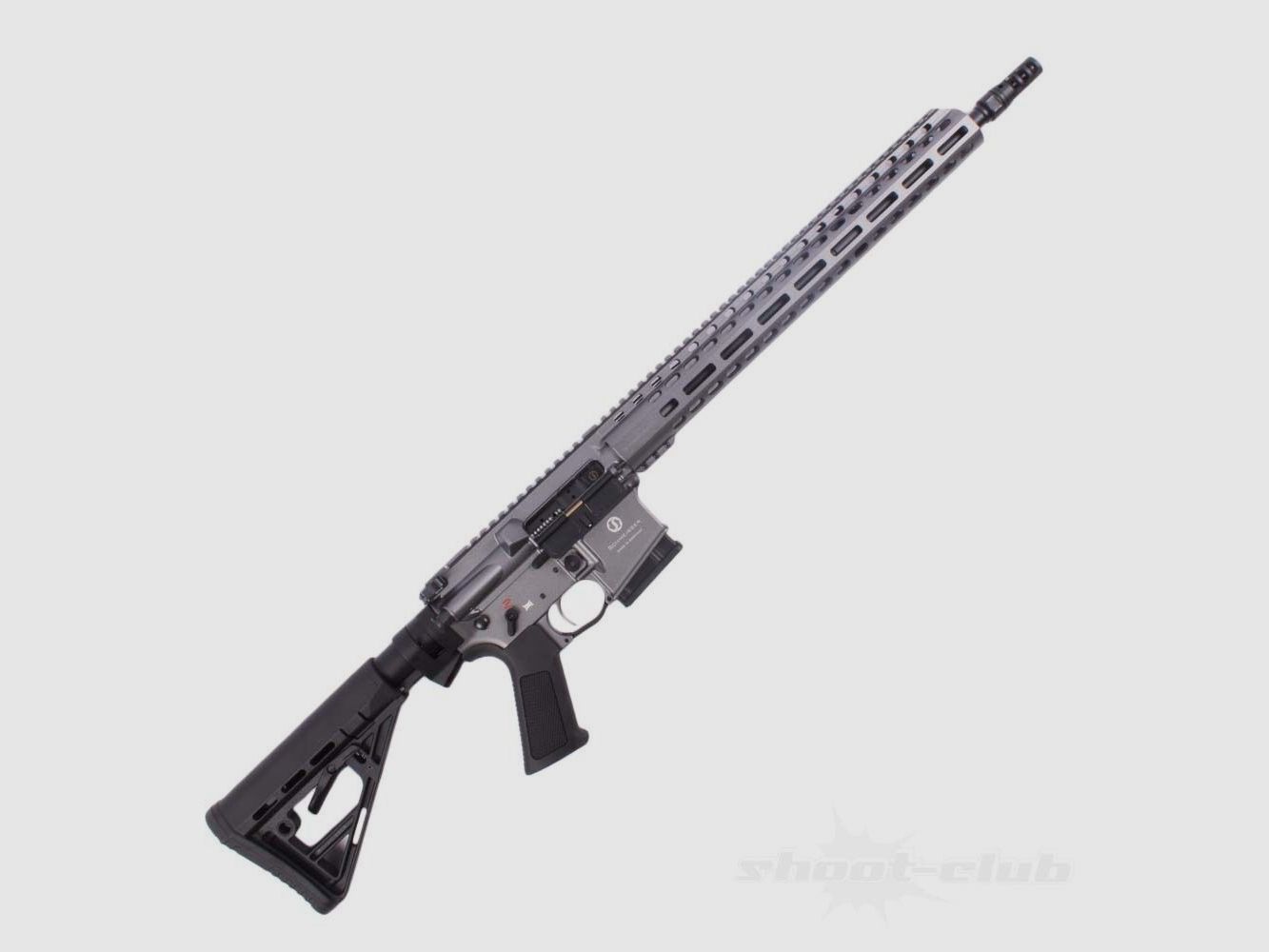 Schmeisser AR15 Dynamic L Gun Grey M-Lok