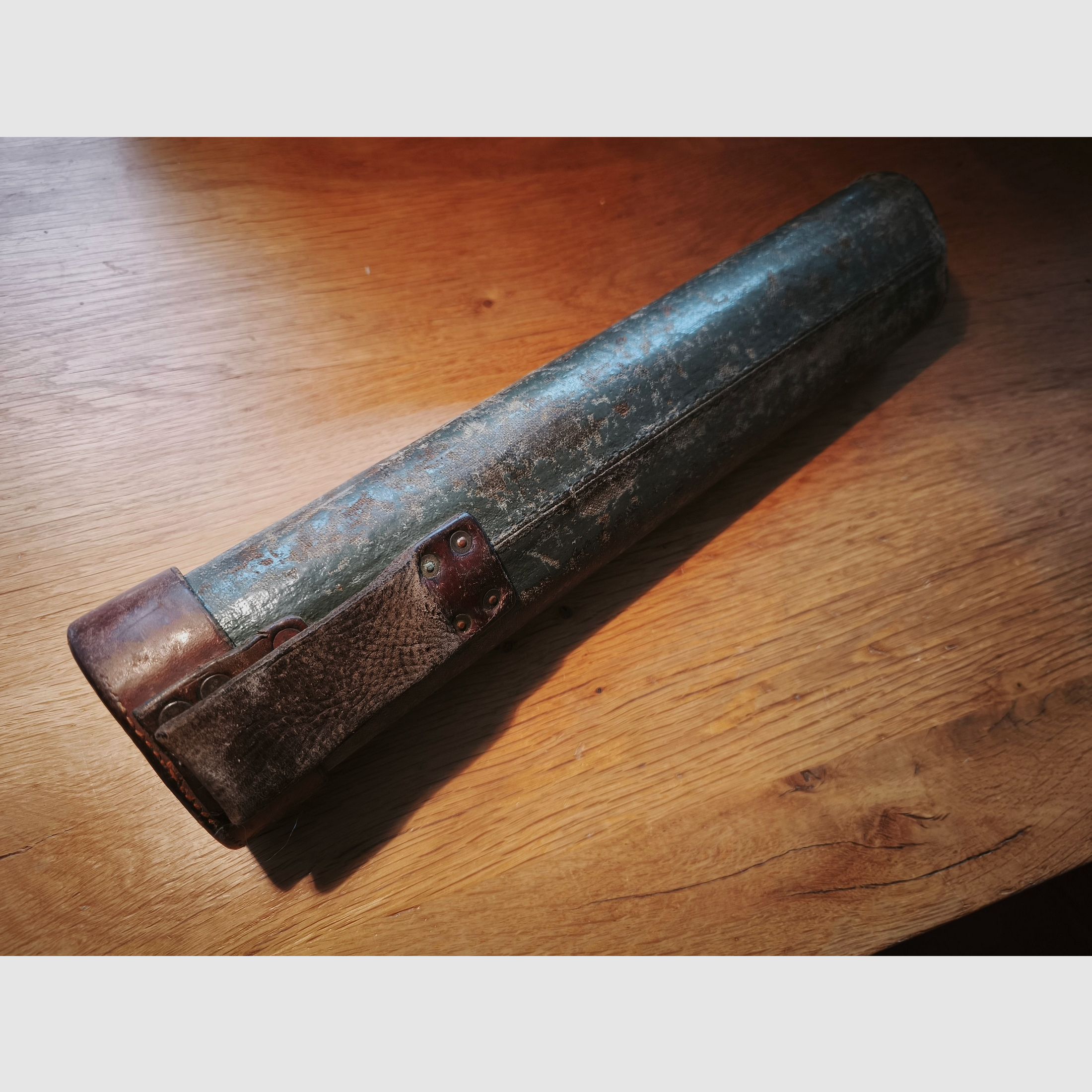 Goerz Berlin scope sniper scope case container scope ZF scope 1WK 2WK WW2 WK2 WK1Wehrmacht, imagen 6 de 7