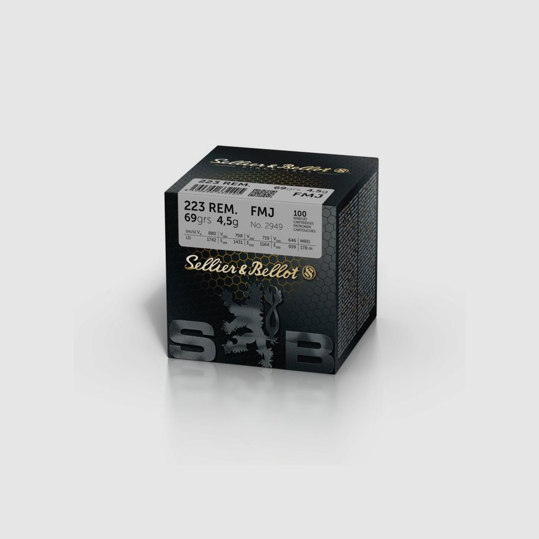 S&B .223 Rem. VM 4,5g/6955gr 100 Stk., Bild 2 von 6