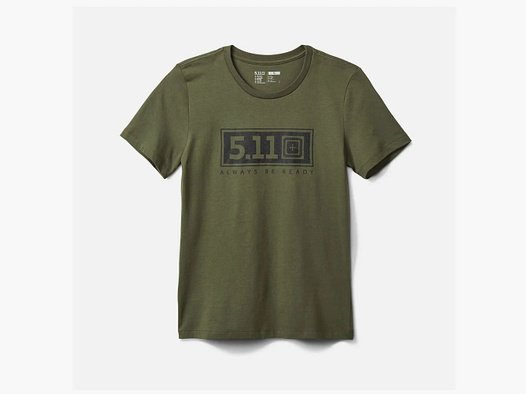 5.11 Tactical T-Shirt WM Logo Rectangle Femmes - L Femmes