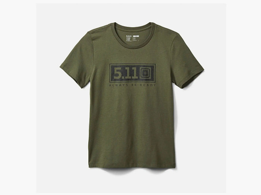 5.11 Tactical T-Shirt WM Logo Rectangle Donne - L Donne