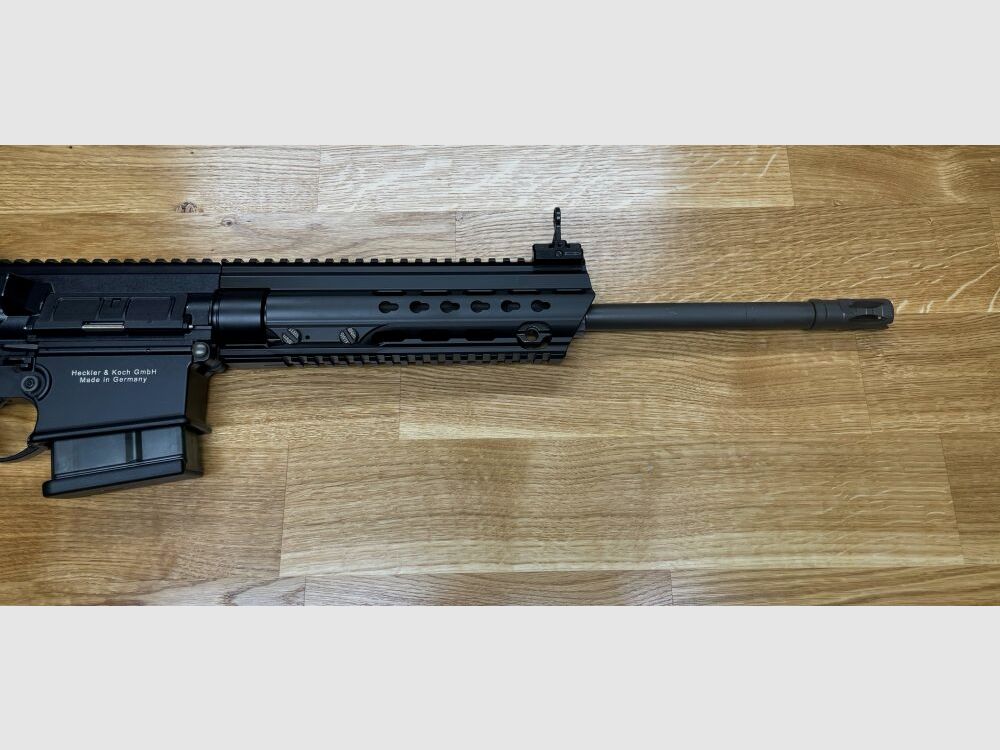 Heckler & Koch MR308 A3 16,5" - halfautomatisch geweer .308 Win. HK MR308 A3 kleur zwart - H&K MR 308 A3 - civiele versie van de H&K 417