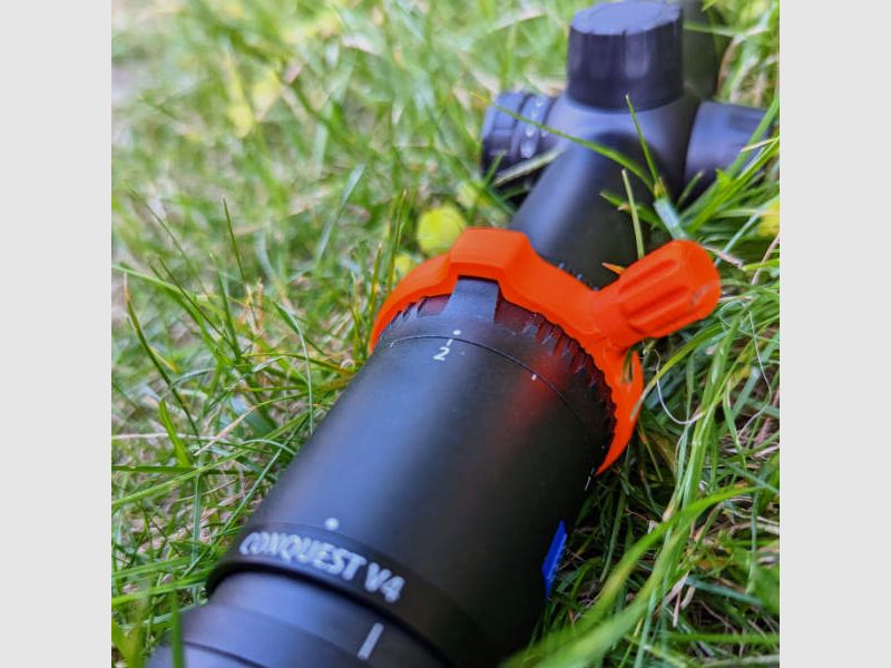 Dla Zeiss Conquest V4: Szybka dźwignia do ustawiania powiększenia