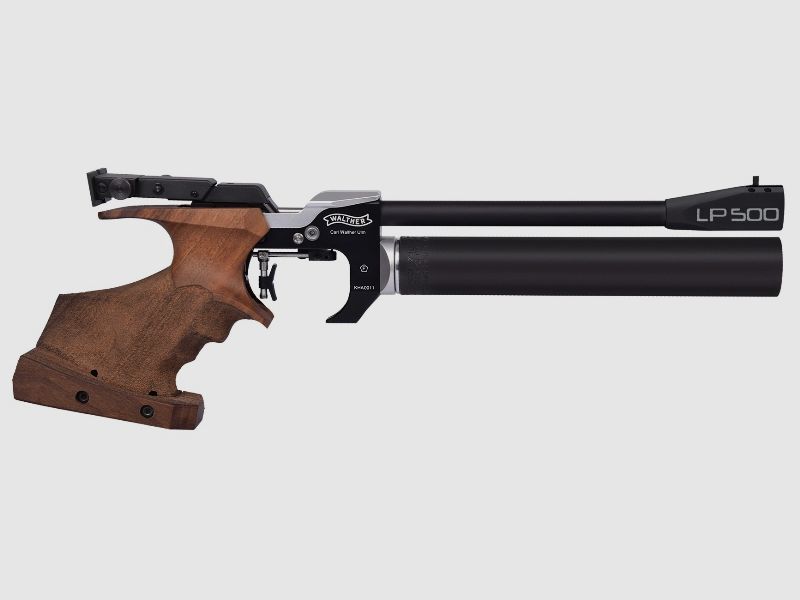 WALTHER LP500 mango de nuez