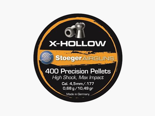 Stoeger X-Hollow hollow point head 4.5 mm diabolo