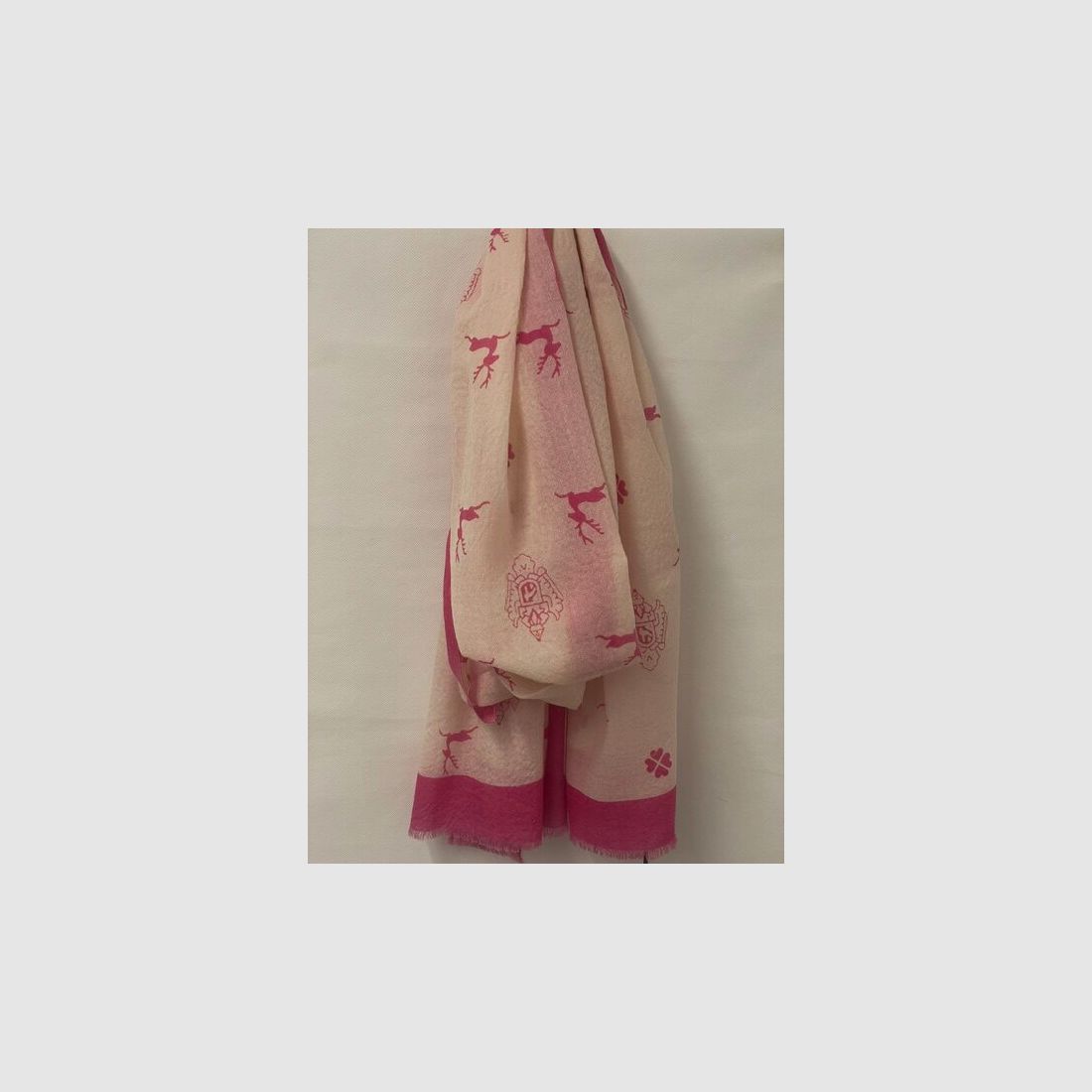 Habsburg Sjaal Signature Print in Pink