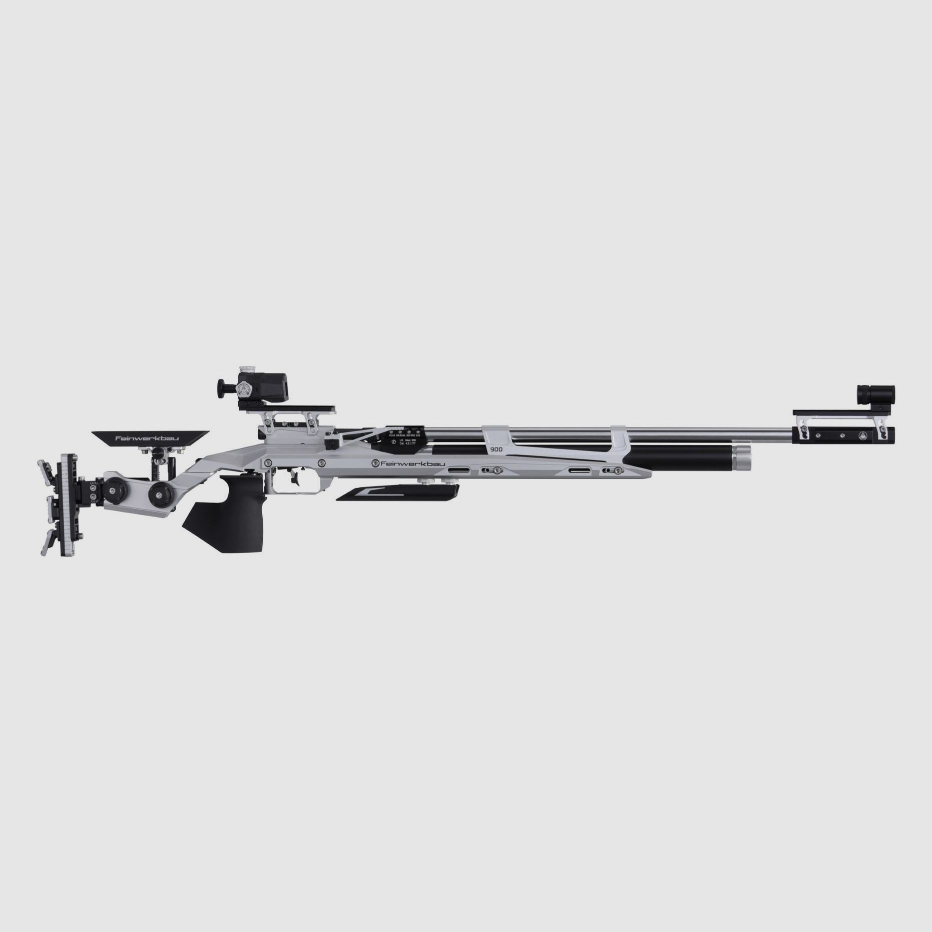 Feinwerkbau 900 Alu Silber Griff Gr. M rechts Luftgewehr Match
