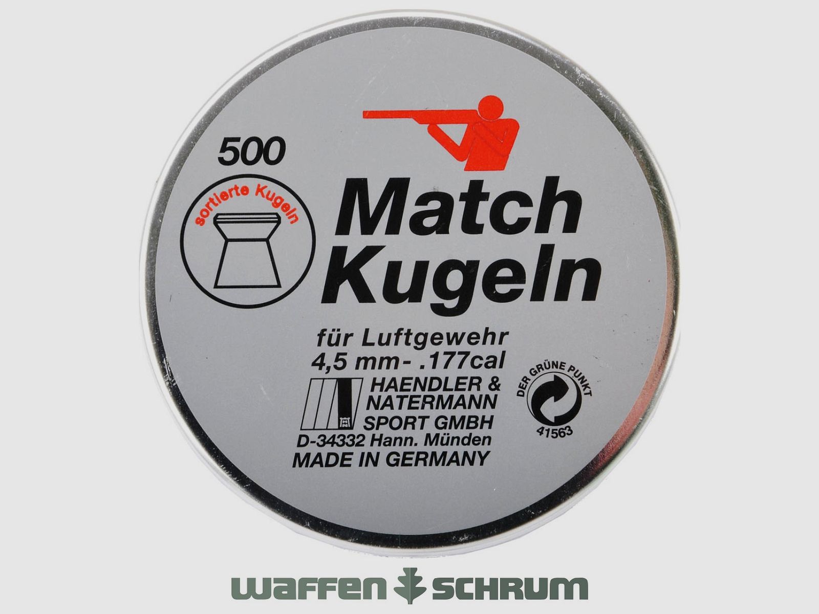Haendler & Natermann Diabolo Match 4,48mm glatt