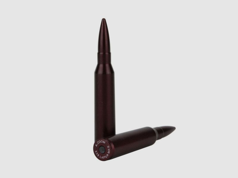 A-ZOOM PUFFERPATRONE ALU KALIBER .338 LAPUA MAGNUM