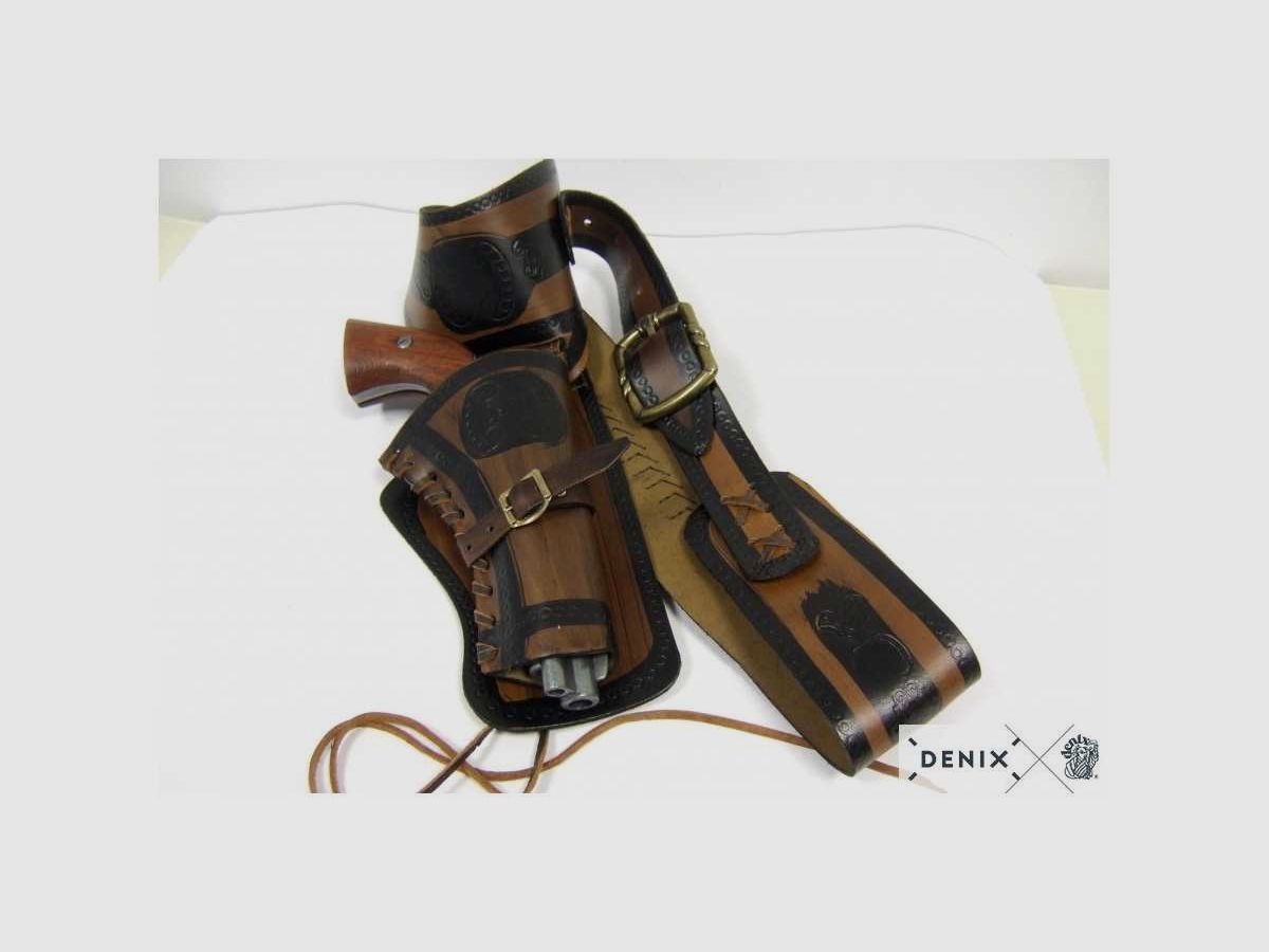 Gürtel mit Holster für Western-Revolver - Gürtel 1 Revolver, Bild 5 von 8